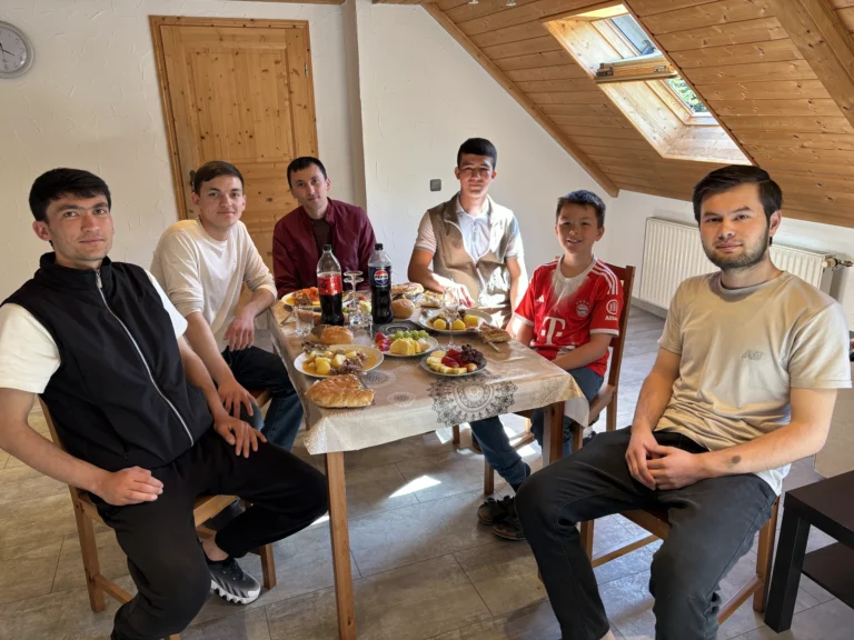 Eingeladen bei den von mir betreuten Azubis aus Usbkistan